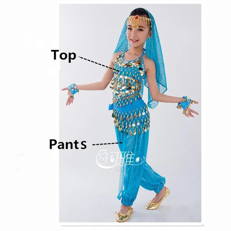Fantasia de dança do ventre Infantil