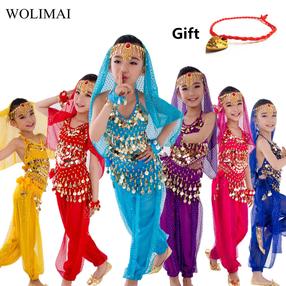 Fantasia de dança do ventre Infantil