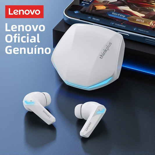 Original lenovo gm2 pro 5.3 fone de ouvido bluetooth sem fio fones baixa latência chamada hd modo duplo gaming headset com microfone